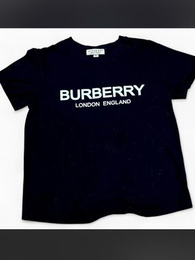 Burberry London England Logo T-Shirt Black Designer Luxury
Size M